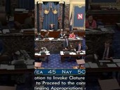 Senate Fails To Pass Funding Bills As Shutdown Continues