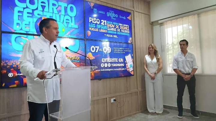 Dan a conocer la edición número cuatro del Festival del Globo 2025 en Hermosillo