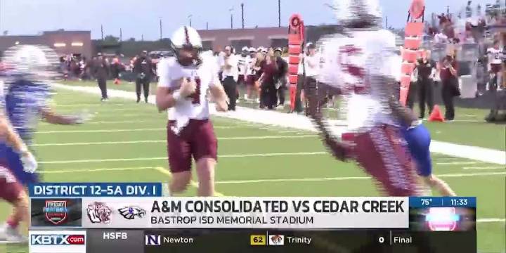 A&M Consolidated improves to 5-1 in district after defeating Cedar Creek