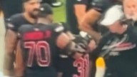 Shocking moment Arizona Cardinals coach appears to hit his own player after costly touchdown mistake