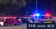 Police searching for driver following hit