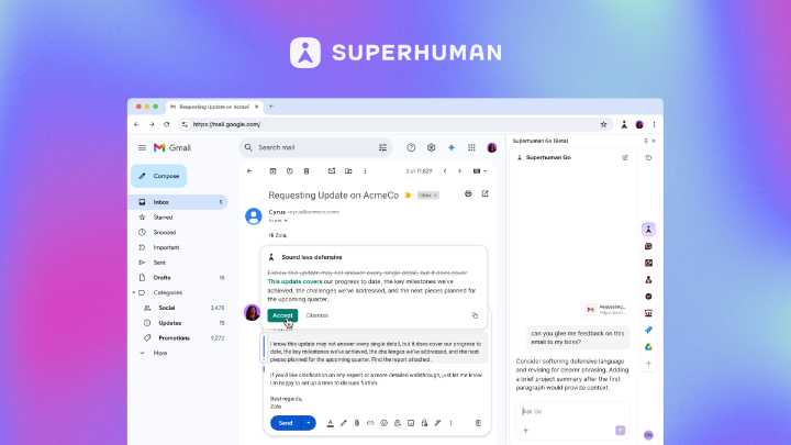 Grammarly Announces Rebrand and Launch of Superhuman Agent