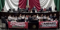 PAN y PRI se manifiestan en contra de la Ley de Amparo, tachan de hipócritas a militantes de Morena
