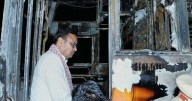 Twenty burned to death after bus in India catches fire