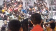 Bardhaman Railway Station Stampede: 8 Injured As Woman Falls On Footoverbridge Amid Massive Rush; Shocking Visuals Surface