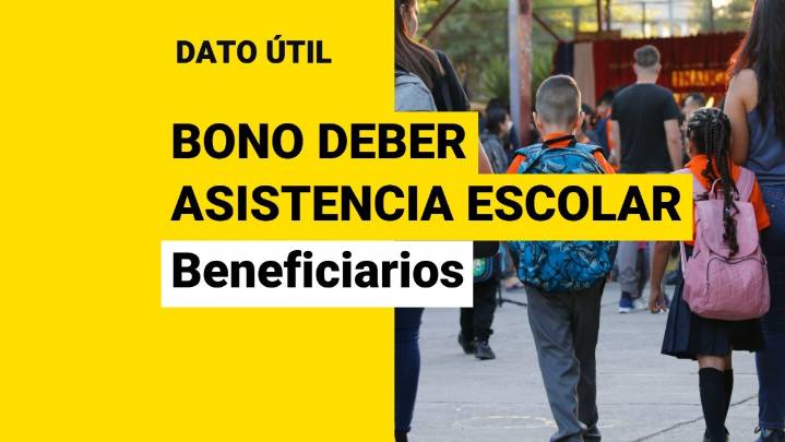 Bono por Asistencia Escolar: Estos son los cuatro requisitos que se deben cumplir para recibirlo