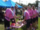 Cyclists stop in Vernon for annual ride for cancer awareness