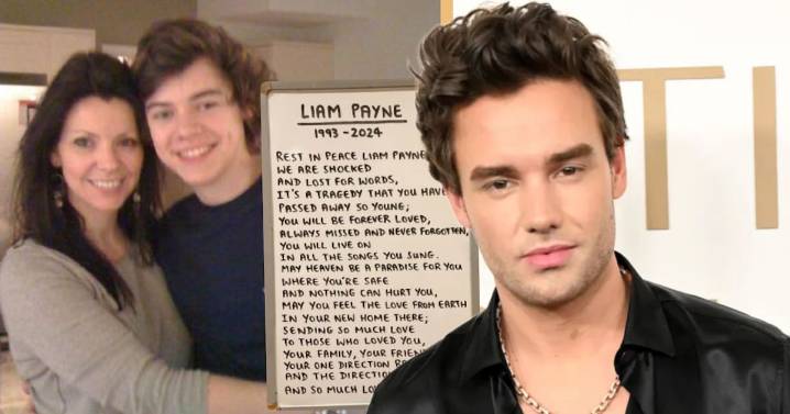 Anne Twist, madre de Harry Styles, lanza emotivo mensaje a Liam Payne en su aniversario luctuoso; “que el cielo sea un paraíso para ti”
