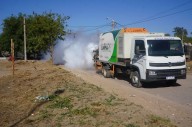 Se realizó exitoso operativo de lucha contra el dengue en el Bº Ampliación Parque Industrial