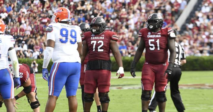 Gamecocks' offensive line fighting health issues