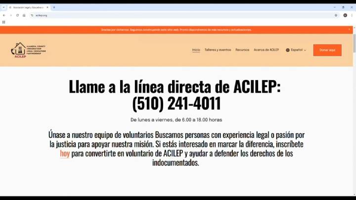 Condado Alameda ayudará a la comunidad inmigrante – Telemundo Area de la Bahía 48
