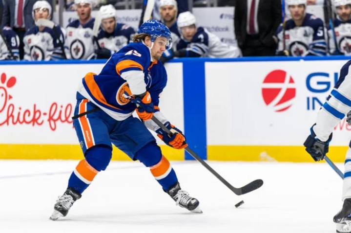 Islanders happy with Max Shabanov's progress