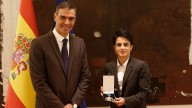 María Pérez recibe la Medalla de Oro al mérito deportivo