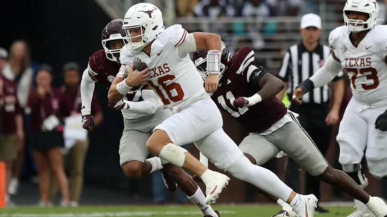 Arch Manning injury updates: Latest news on Texas QB after exiting game against Mississippi State