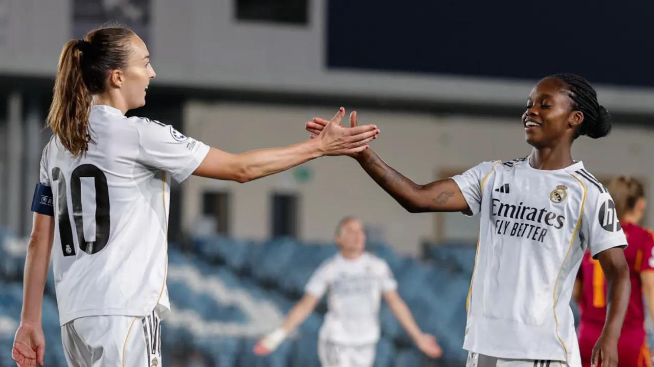 Linda Caicedo tuvo una noche memorable en Champions League Femenina; 'MVP' con Real Madrid