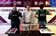 Detienen sujeto con armas y drogas