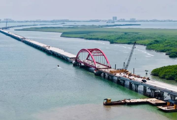 Autoridades federales confirman apertura del Puente Nichupté en Cancún