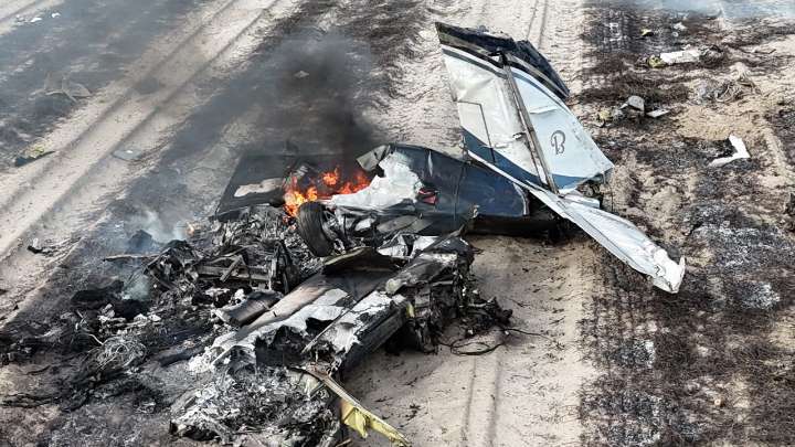 Plane with 3 people on board crashes into Florida peanut field, no survivors found: LCSO