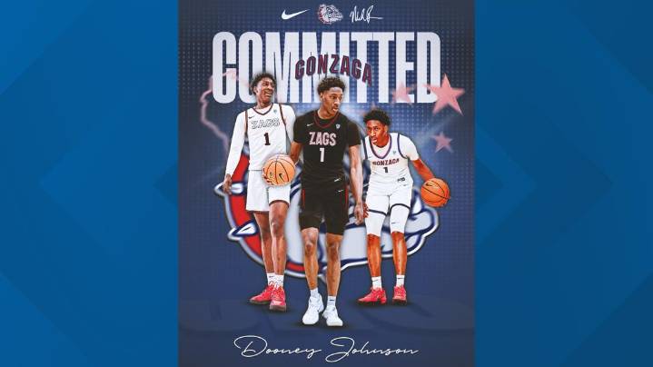 Gonzaga Bulldogs land top-30 recruit Dooney Johnson from 2027 class
