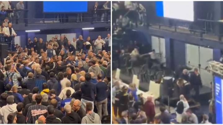 Gimnasia, un caos total: la Asamblea Ordinaria Anual terminó en una batalla campal