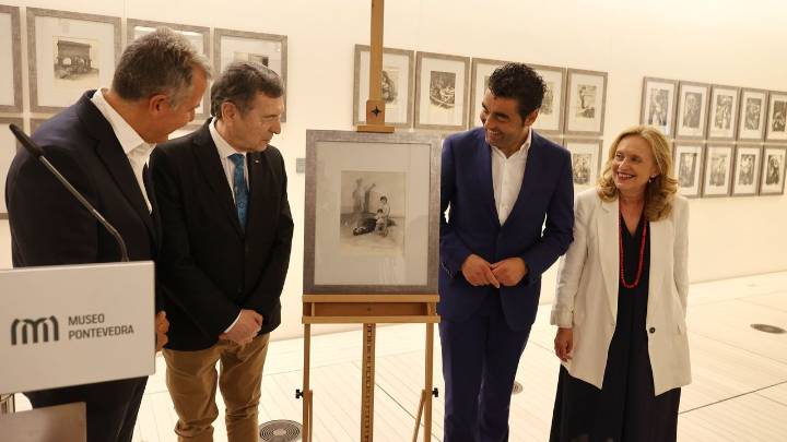 O lenzo «A derradeira leición do mestre», de Castelao, viaxará ao Museo de Pontevedra