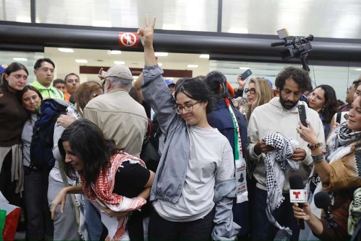 “Afortunadamente ya están en México” mexicanos de la flotilla humanitaria: Sheinbaum