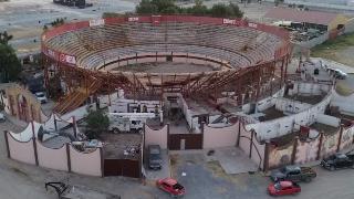 ¡Adiós Vaquero! Demuelen legado taurino local; inicia retiro de Plaza de Toros Armillita