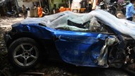 22-year-old man injured after Porsche car crashes into divider on Western Express Highway