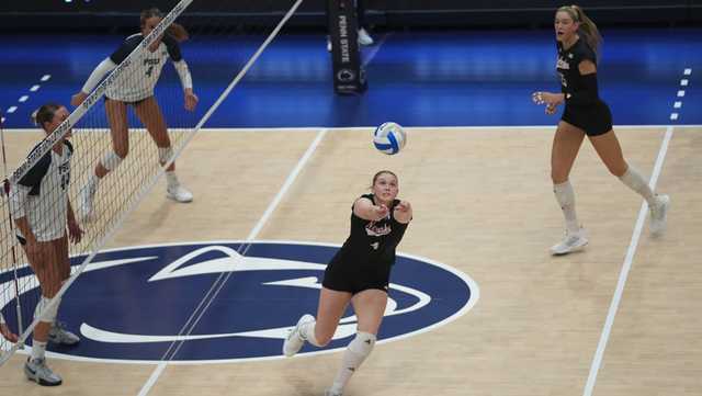 Rebekah Allick leads Nebraska volleyball to victory over reigning national champs