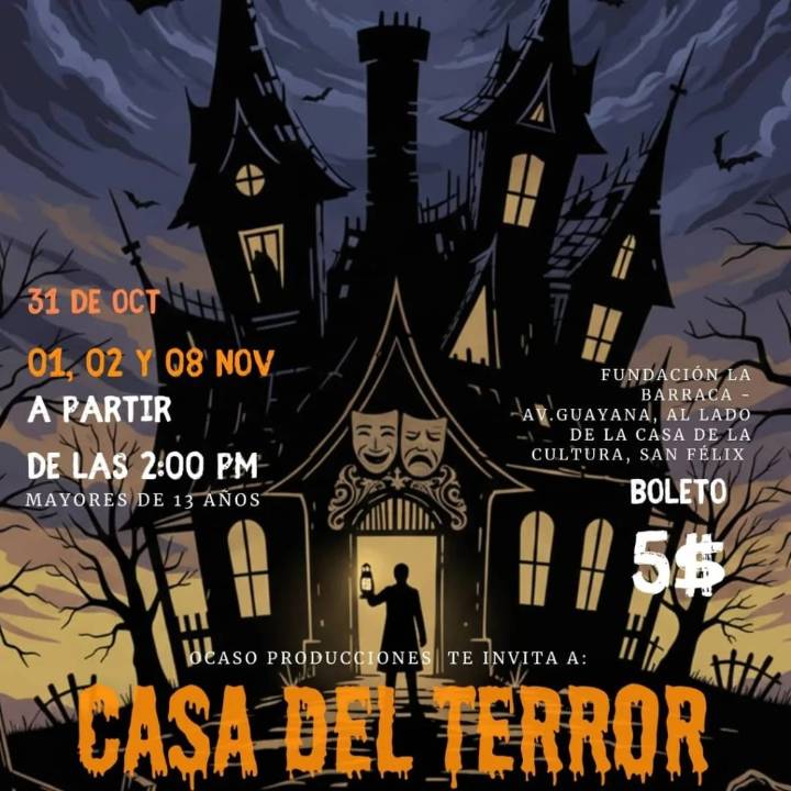 Fundación La Barraca abre las puertas del miedo con su Casa del Terror