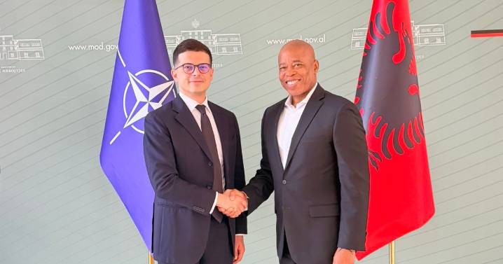 Adams Spends First Post-Mayoral Campaign Week in Albania