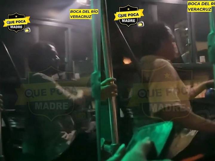 Chofer de autobús es denunciado por conducir drogado en Veracruz