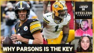 Steelers' Aaron Rodgers: Top Priority is 'Four Hands' on Micah Parsons at All Times