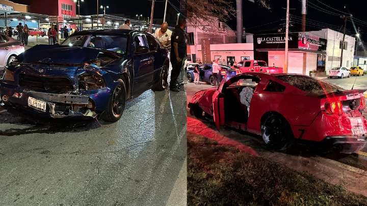 Presuntas carreritas ilegales en Torreón dejan cuantiosos daños materiales