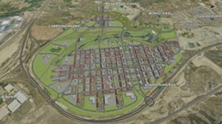 El arquitecto del megaproyecto de Zaragoza desvela su ambiciosa escala: "Es vez y media Huesca y tres veces Teruel"