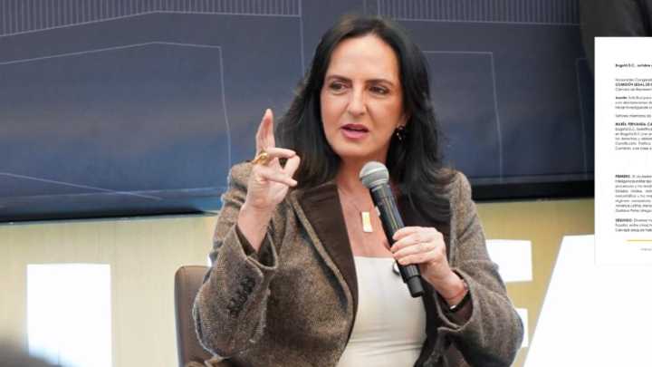 María Fernanda Cabal solicitó a la Comisión de Acusaciones requerir a las autoridades judiciales de EE. UU. el expediente de Hugo 'El Pollo' Carvajal