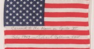 American flag that went to Moon on Apollo 11 mission up for auction