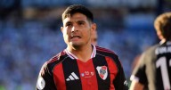 La inesperada noticia que recibió Maxi Salas en pleno partido entre River y Racing