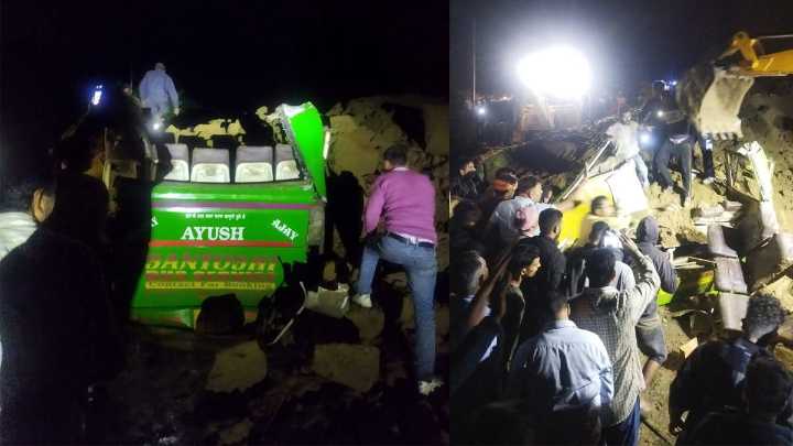 Several dead as devastating landslide buries private bus in Himachal Pradesh, CM Sukhu monitors crisis