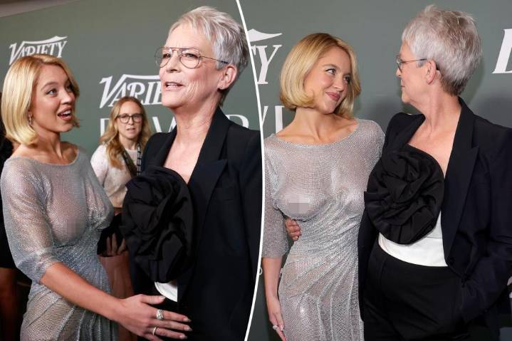 Watch Jamie Lee Curtis' live reaction to Sydney Sweeney's see