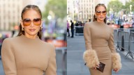 Jennifer Lopez Embraces Fall Tones in Harith Hashim Look in NYC