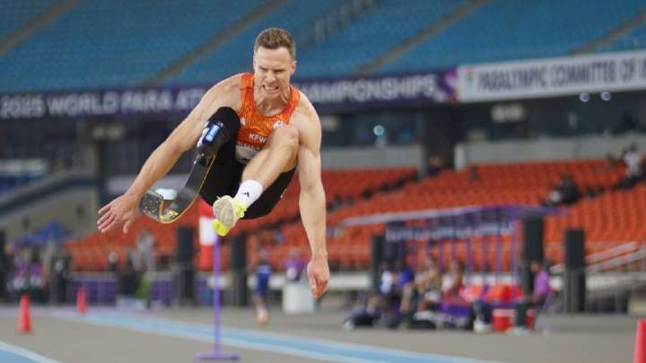 A giant leap: ‘Blade Jumper’ Markus Rehm challenges able-bodied athletes, but do prosthetics give him an advantage?