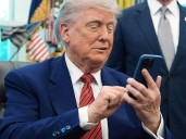 The government shuts down, and Trump goes online