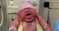 Mum of record-breaking baby weighing almost six kilos speaks out