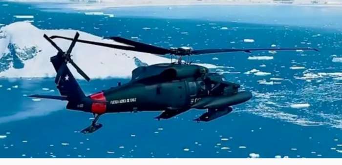 Hallan helicóptero Fach siniestrado en Campos de Hielo: tres sobrevivientes y un fallecido