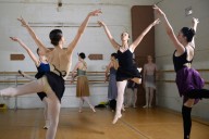 Grand Kyiv Ballet practices in Gary while touring U.S.