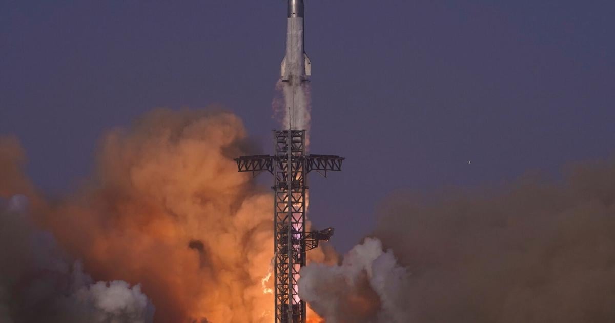 SpaceX launches the 11th test flight of its mega Starship rocket with another win