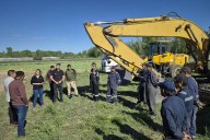 Iniciaron las obras de la sala de elaboración de alimentos del Chañar