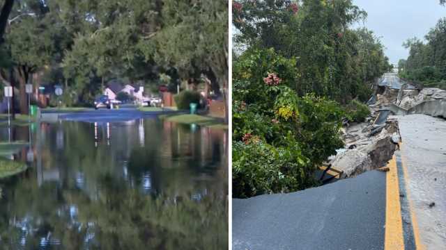 Road closures, flooded streets to avoid in Brevard, Lake counties