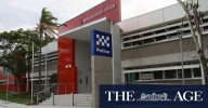 Boy, 3, dies in foyer of police station after crash